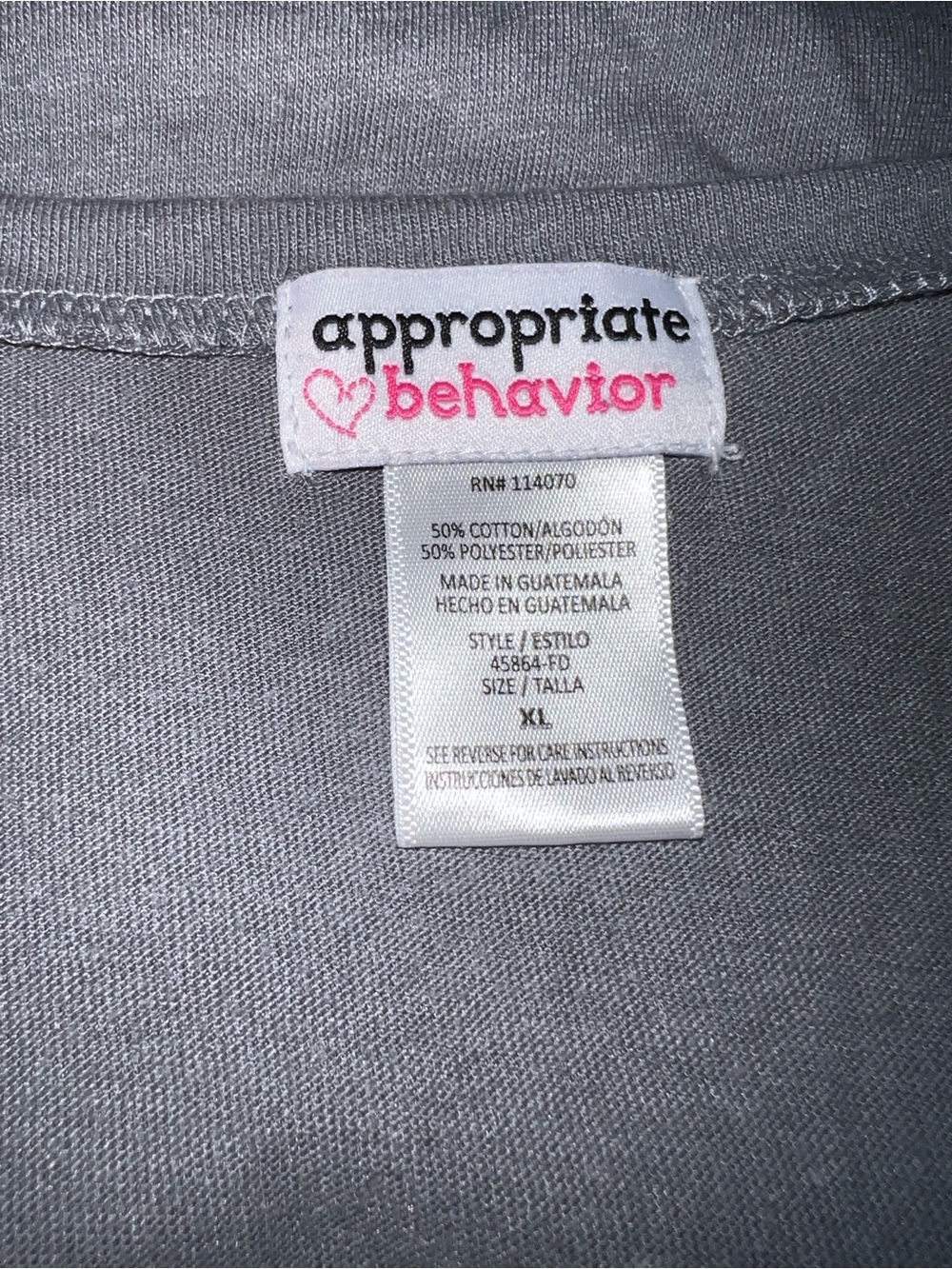 Appropriate Behavior top - Picture 8 of 8